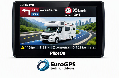 Navigatore per camper - navigatore, piloton